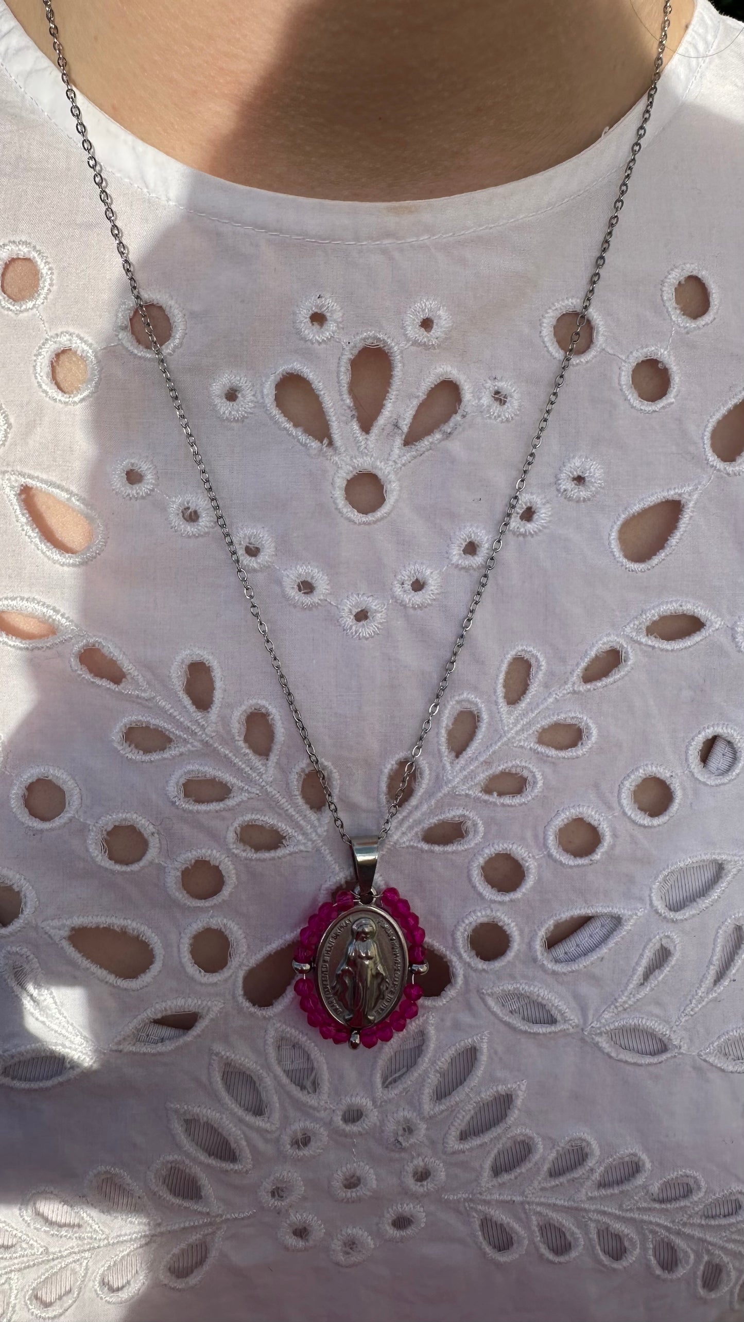 Collier Marie rose🩷