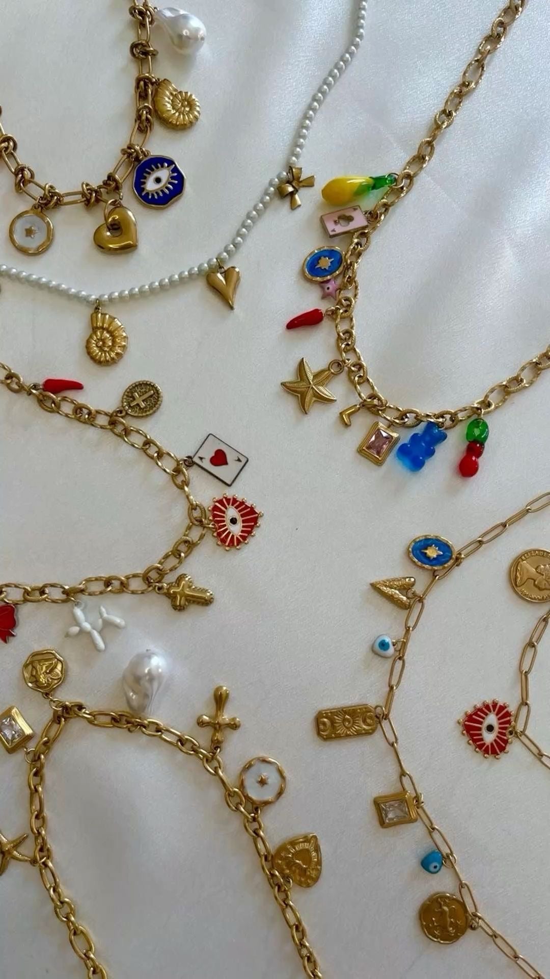 Colliers à breloques 🌷