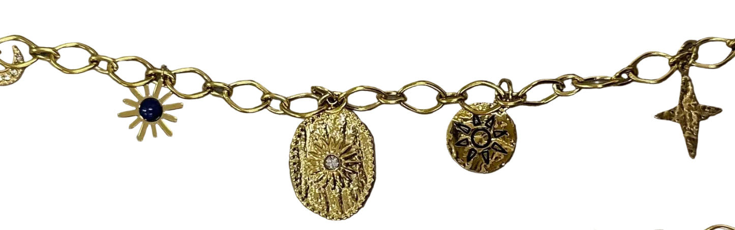 Collier Luna à breloques 🌙