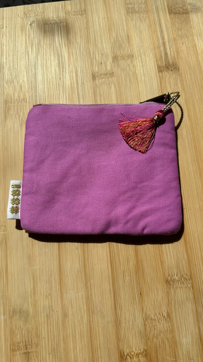 Pochette perlée rose 💝