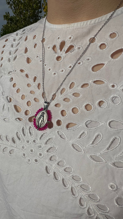 Collier Marie rose🩷