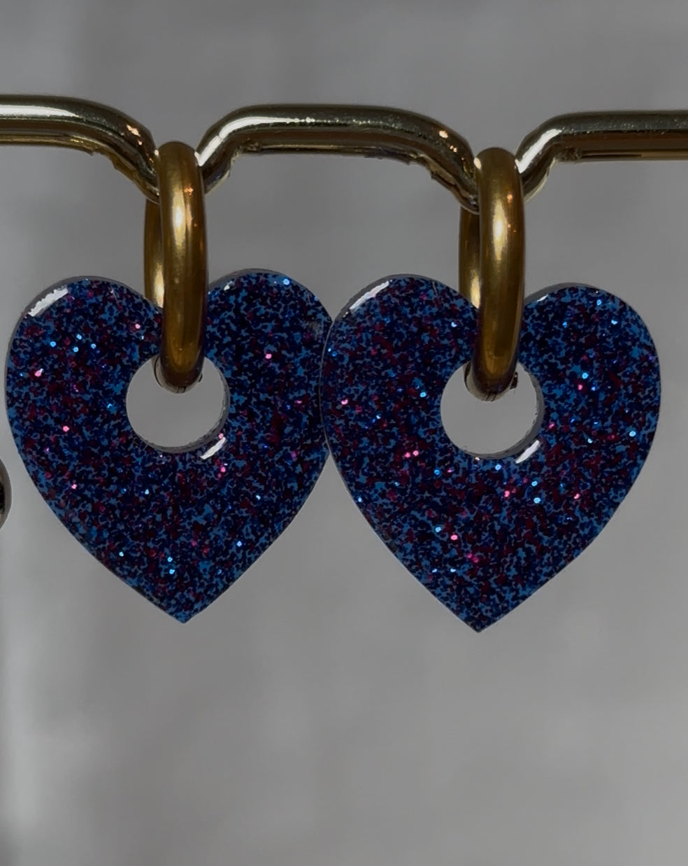 Boucles interchangeables cœur🩵
