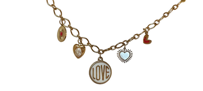 Collier Amour à breloques ❤️